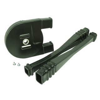 Aluminium Kettenkasten + Kettenschläuche schwarz für Simson S51 S53 S50 S70 KR51-2 Schwalbe