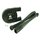 Aluminium Kettenkasten + Kettenschläuche schwarz für Simson S51 S53 S50 S70 KR51-2 Schwalbe