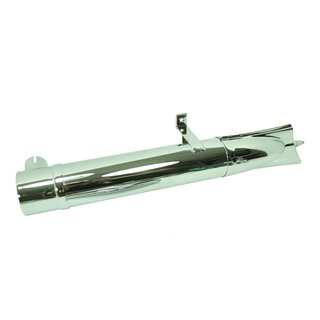 Auspuff für IWL SR56 Wiesel 35mm chrom Fischschwanz