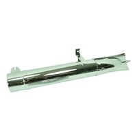 Auspuff für IWL SR56 Wiesel 35mm chrom Fischschwanz