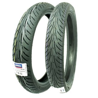 Set Reifen Mitas Touring Force-SC 80/80-16, + 90/80-16 für Simson S51 S50 S70 S53 Habicht KR51 Schwalbe Sperber 2,75 & 3,00x16 ersetzt MC26 Capri