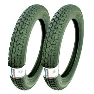 Paar Mitas Reifen H-02 4,00x19 für Ural M72 Dnepr K750 MZ BMW EMW R35 BK350 Oldtimer Motorrad Gespanne Seitenwagen 71P