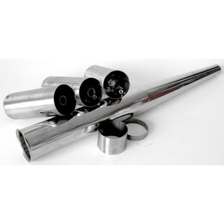 28mm Vario D Auspuff für Simson S51 S50 S70 S53 S83 Tuning Sportauspuff Resonanzauspuff