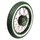 Black Devil Hinterrad für Simson S50 S51 S70 KR51 Schwalbe Spatz Star Sperber Habicht Duo, Felge schwarz Weißwandreifen Mitas MC2 Speichen rot Nabe schwarz