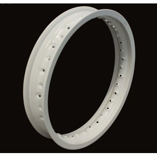 Felge Alu 1,85x16 weiß für Simson S51 KR51 Schwalbe S50 S53 Spatz Star Sperber Spatz Habicht Duo Alufelge