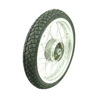 Tuning Komplettrad hinten mit Reifen 2,15x16 Edelstahl...