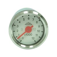 MMB Drehzahlmesser DZM 48mm rund Chromring 12V Simson...