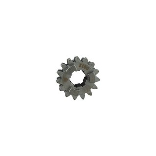 Schaltrad 3. Gang verstärkt 15Z auf Kupplungswelle für Simson SR4-3 Sperber, SR4-4 Habicht Motor Getriebe M54