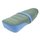 Premium Alcantara Sitzbank für Simson S51 S50 S70 Bezug strukturiert schwarz/blau