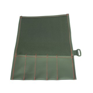 Premium Werkzeugtasche Wickel Kunstleder genäht, schwarz-rot für Simson S51 S70 KR51 Schwalbe S50 Star SR50 MZ TS ES ETS ETZ 125 150 250