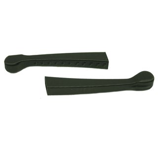 Paar Tuning Hüllen flexibel, schwarz Handhebel Griffe für Simson KR51 Schwalbe Star Sperber Habicht S50 Kupplungshebel Bremshebel