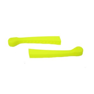 Paar Tuning Hüllen flexibel, gelb neon Handhebel Griffe für Simson KR51 Schwalbe Star Sperber Habicht S50 Kupplungshebel Bremshebel