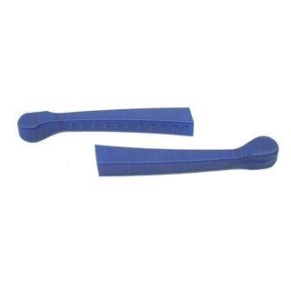 Paar Tuning Hüllen flexibel, blau Handhebel Griffe für Simson KR51 Schwalbe Star Sperber Habicht S50 Kupplungshebel Bremshebel