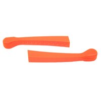 Paar Tuning Hüllen flexibel, neon orange Handhebel...