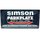 Blechschild Simson Parkplatz für S51 S50 KR51 Schwalbe Duo Star Sperber Habicht Sammlerstück Geschenk