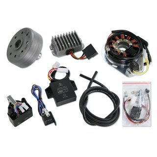 Lichtmaschine kontaktlose Vape Zündung für BMW R50/5, R60/5, R75/5 (Komplettsystem); BMW R60/6, R75/6, R90/6 frühe Version mit original 180W; 105mm (Komplettsystem)