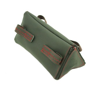 S-Bag Werkzeugtasche schwarz, rote Nähte für Simson S50 S51 S70 Moped Bordwerkzeug Werkzeugsatz für Mischöl