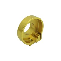 Gasgriff Adapter gold für Wickelgasgriff für...