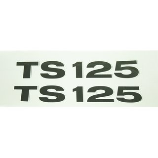 Klebefolie Aufkleber Seitendeckel Batteriefach Deckel Luftfilter MZ TS125