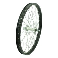 Speichenrad schwarz komplett mit Alufelge 1,2x16,...