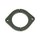 Gummi Keder, Unterlage Rückstrahler für Simson KR50 KR51-0 Schwalbe AWO BMW EMW
