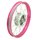 Speichenrad, Felge pink, neon rosa 1,50x16 für Simson S51 KR50 KR51 Schwalbe S50 Star Sperber Spatz Habicht Duo