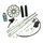 Umbau Set 3 Scheibenbremse 260mm für Simson S51 S50 S70 S53 S83 Bremszange inkl Hauptbremszylinder 720mm