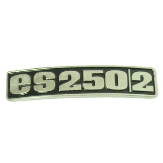 Emblem Warenzeichen für MZ ES250/2 am Schutzblech, Kotflügel hinten