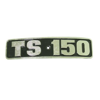 Emblem Warenzeichen für MZ TS150 am Schutzblech, Kotflügel hinten