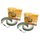 2 Paar 160mm Bremsbacken Bremsen MZ TS125 150 250 /1 ES175 250 ETS250  ETZ250 auch Seitenwagen