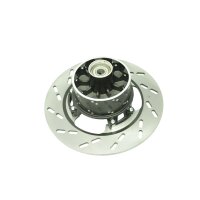 Nabe + Bremsscheibe 280mm flach für Scheibenbremse...