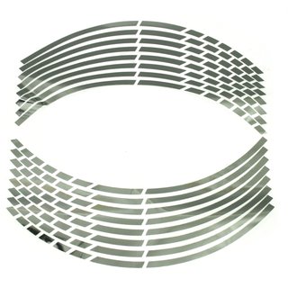 Felgensticker rim sticker schwarz für Felgenring 16 Zoll für Simson S51 S50 S70 S53 KR51 Schwalbe Duo Spatz Star Sperber Habicht