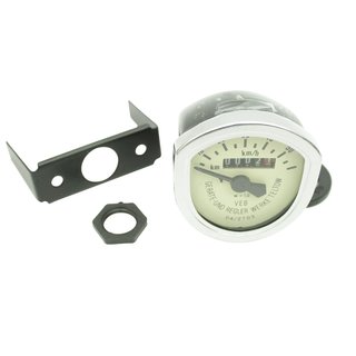 Tachometer Wappentacho für SR2 SR1 MAW Chromring