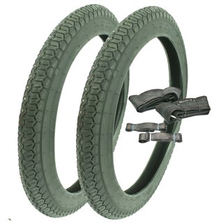 Set Reifen Mitas B8 für Simson Mofa Anhänger SL1 & Tuning S51 S50 Star KR51 Schwalbe 2,25x16 38J