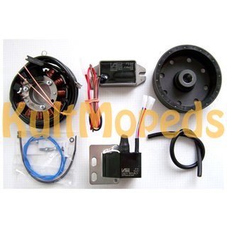 Lichtmaschine kontaktlose Vape Zündung 12 V100W für DC Kreidler K53, alle K54, Flory MF12/13, MF22, MF23, MF24, MF30, MF34
