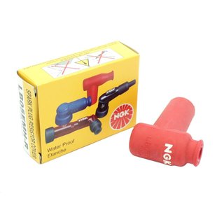 NGK LB05EMH-R Zündkerzenstecker für Simson S51 S50 etc. MZ ETZ TS ES KTM EXE 125 125 Super Moto SXR 50 Zündkerze