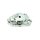 Polierter Kupplungsdeckel mit Drehzahlmesser Anschluss DZM Simson S51 SR50 S53 KR51/2 Schwalbe