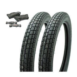 Set 2 St Simson Reifen Mantel KR50 Anhänger Heidenau K30 2,50x16 31B (20x2,50)