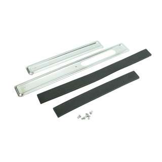 Set Scheuerleisten Simson KR51 Schwalbe Motorhaube Keder Zierleiste Gummi Schienen Tunnel Aluminium
