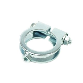 32mm Krümmer Schelle Auspuff vorn Enduro für Simson S51E S50 S70E Klemmschelle Hitzeblech 32