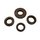 Wellendichtringe Simmerringe braun für Simson S51 SR50 KR51 Schwalbe S53 S70 Sperber Material FPM