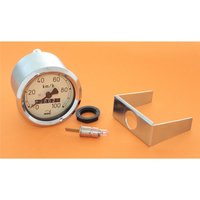 Tachometer für MZ RT125 IWL SR59 Berlin Tacho 100 km/h MMB Chrom Armatur 100er