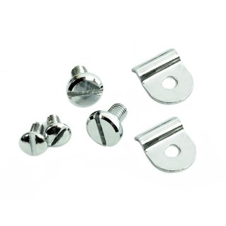 Kederklemmen Keder Köder Klemme Zierschrauben für Simson KR51 Schwalbe Lampe Knieblech Beinblech Befestigung