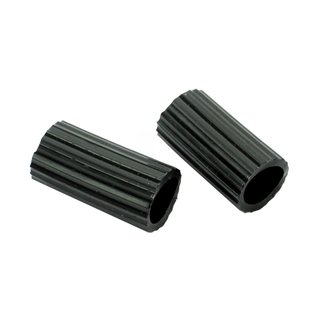 Set Gummis Belag Schaltwippe Schalthebel für Simson Schwalbe KR51 schwarz