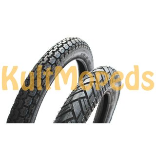 2 Reifen Mantel Rad pass f MZ ETZ125 ETZ150 VeeRubber Räder vorn 18 & hinten 16 Zoll