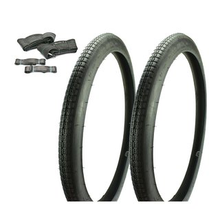 2 Roadster Reifen Schlauch pas. f, Simson SR1 SR 1 NSU Quickly 2,00 x 26 Zoll