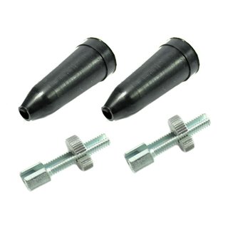 2 Stellschraube Bowdenzug Gummi pas f Simson S51 SR50 S50 S53 KR51 Schwalbe Star MZ ETZ TS 125 150