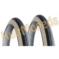 2 Weisswand Reifen 26" Simson SR-1 NSU Quickly S N...