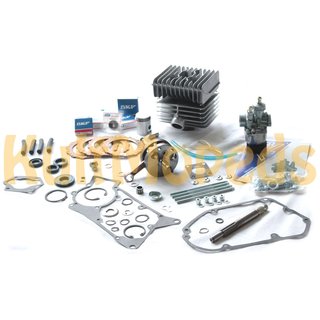 60ccm Zylinder für Simson S51 SR50 KR51 Schwalbe Motor Überholung Lager Dichtungen Vergaser