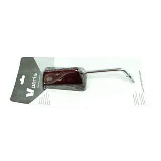F1 Rückspiegel links Rot Carbon pass f Simson S50 S51 S53  KR51 SR50  Tuning